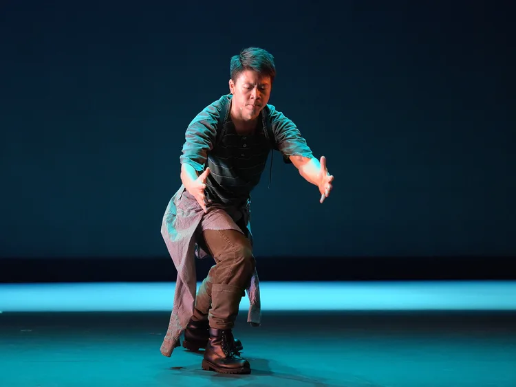 Chris performing at the Brighton dance festival 2023